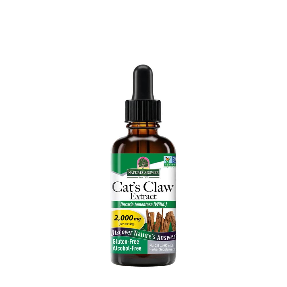 Nature's Answer Cat'S Claw Bark 60ml extracto vegetal sin alcohol