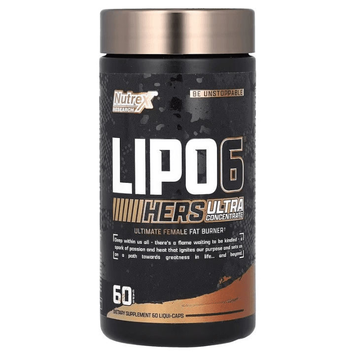 Nutrex Research - Lipo-6 Black Hers Ultra Concentrate With Caffeine - 60 Caps
