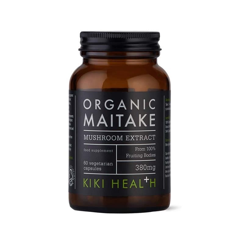 Organic Maitake Extract Mushroom 60 Kapseln | Kiki Health – Kiki Health Verpackung