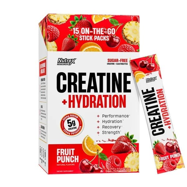 Nutrex - Creatina con electrolitos – Nutrex empaque