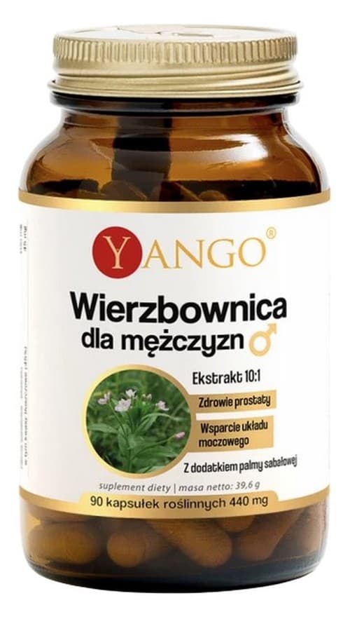 Yango - Willowherb For Men - 90 Kapseln – Yango Verpackung