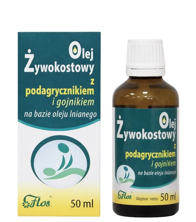 Flos - Comfrey Oil With Plantain And Calendula 50ml