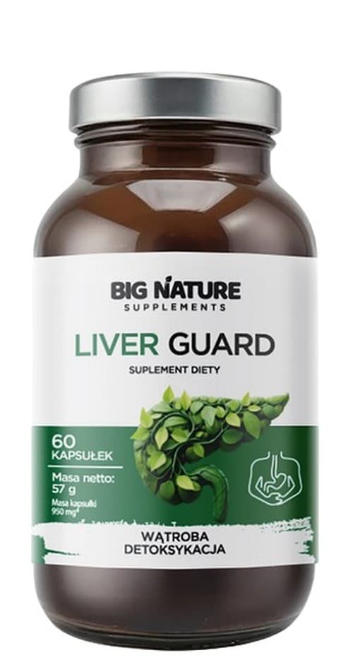 Big Nature - Leverbeskyttelse 60 kapsler – Big Nature emballage