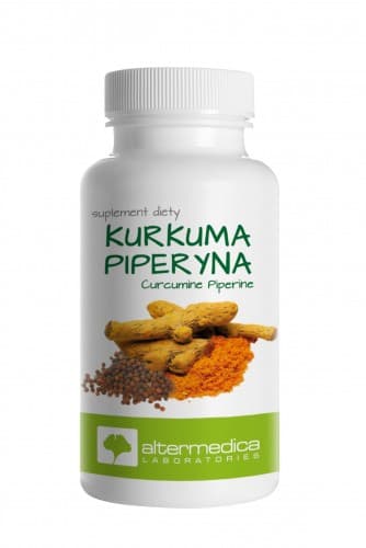 Alter Medica - Turmeric Piperine - 60 kapsler – Alter Medica emballage
