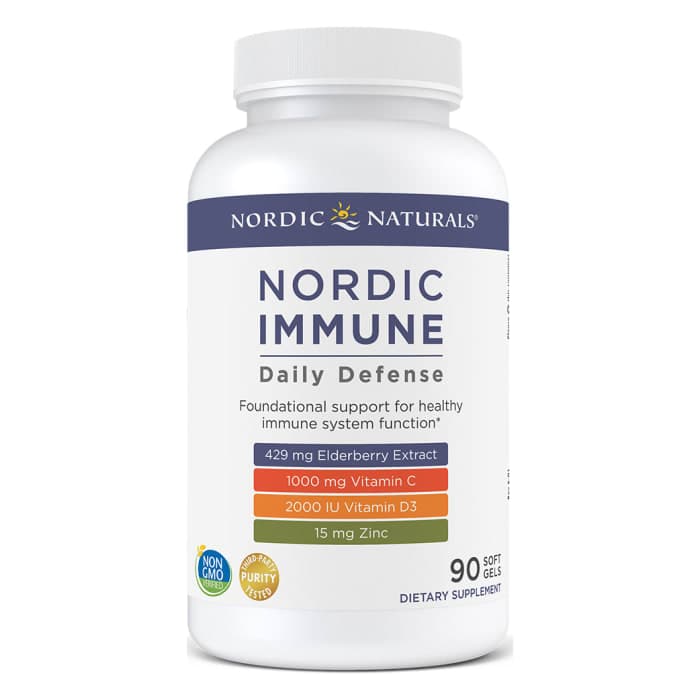 Nordic Naturals Nordic IMMUNE Daily Defense 90 cápsulas – Nordic Naturals empaque
