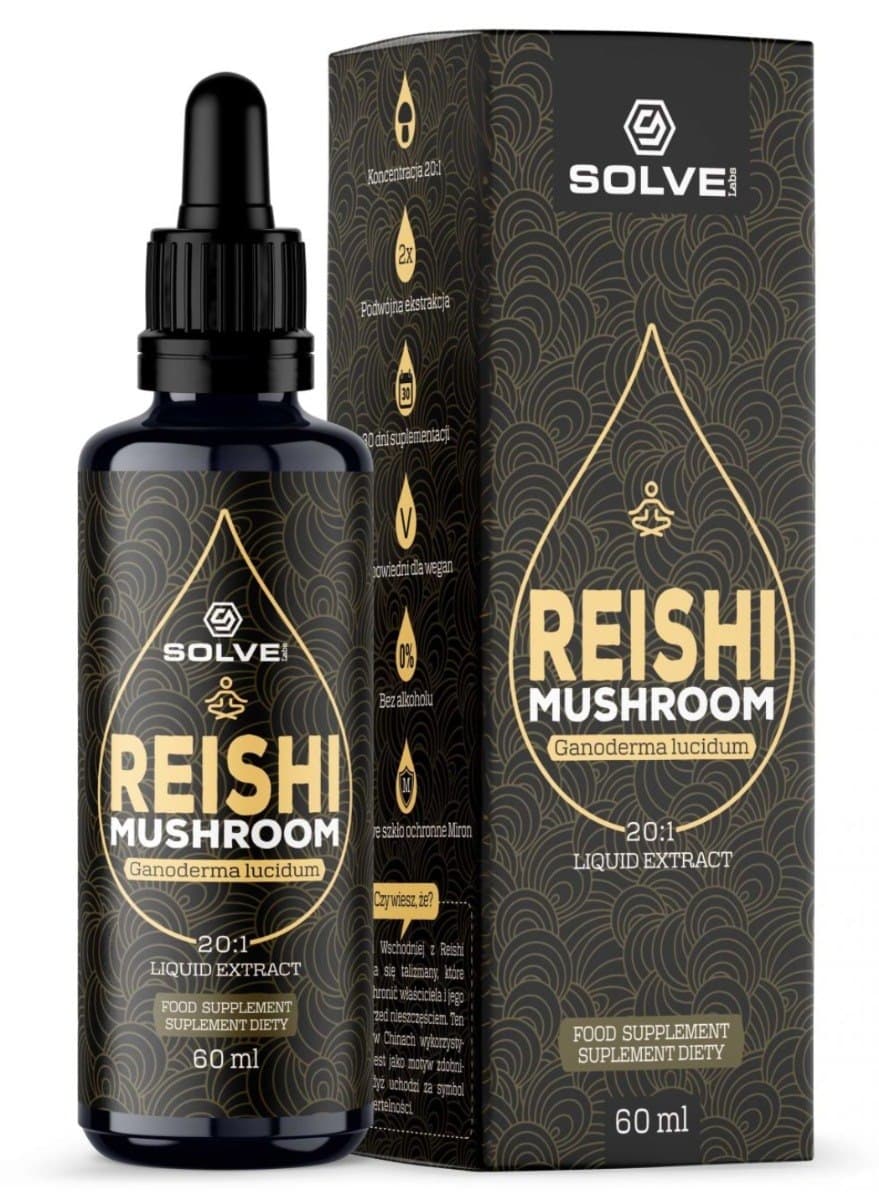 SOLVE! - Reishi-Pilz – SOLVE! packaging