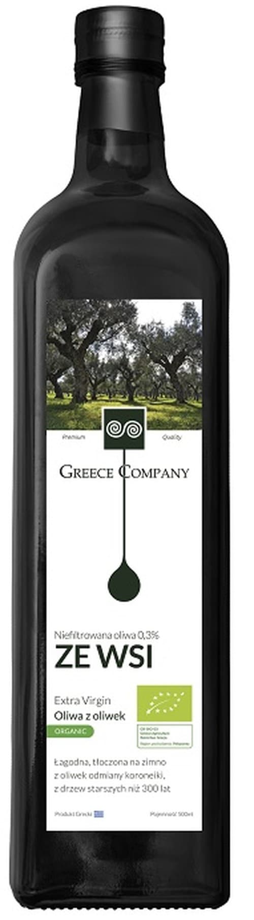 Greece Company - Extra Virgin Olive Oil - 500ml – Greece Company förpackning