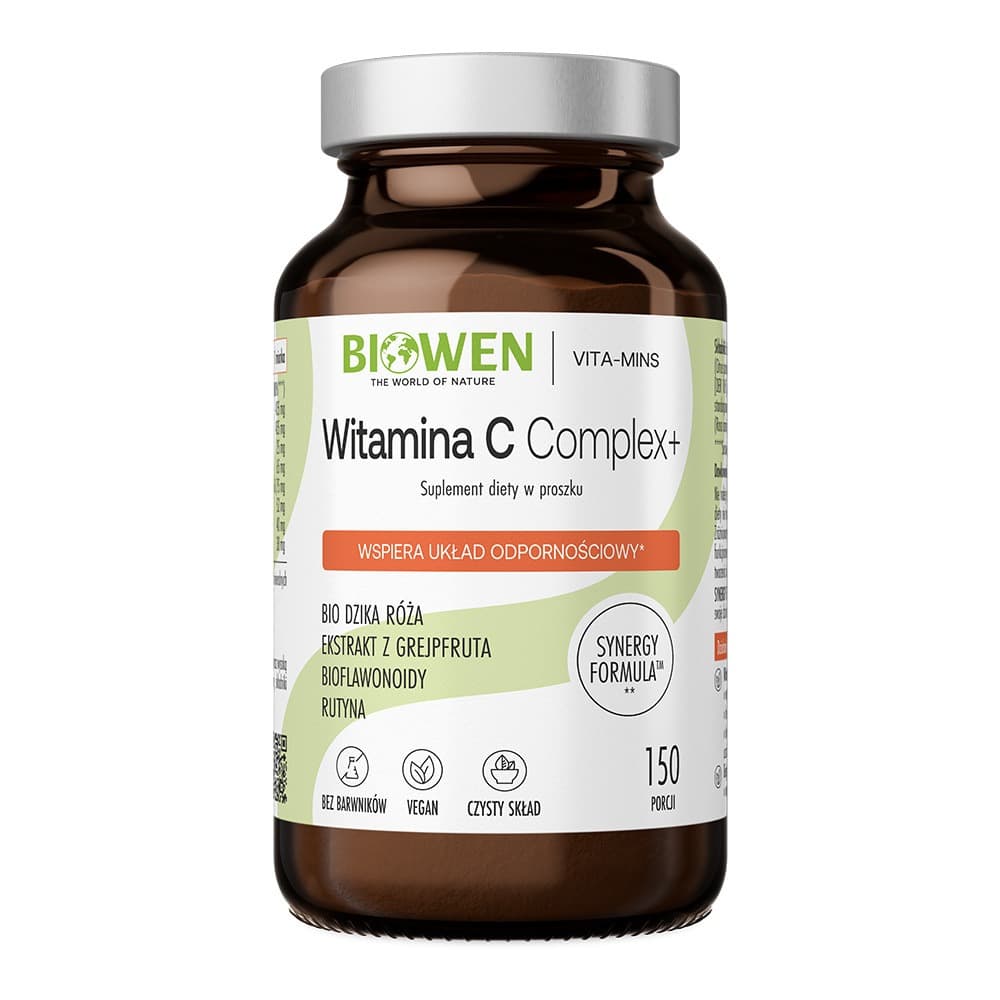 Biowen Vitamin C Complex+ 1000mg Proszek 150g – Biowen packaging