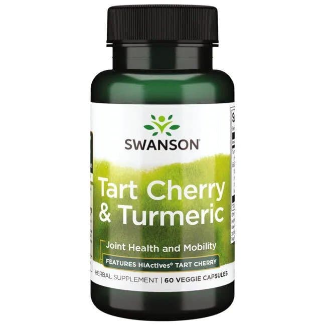 Swanson - Tart Cherry & Turmeric - 30 Tabs – Swanson förpackning