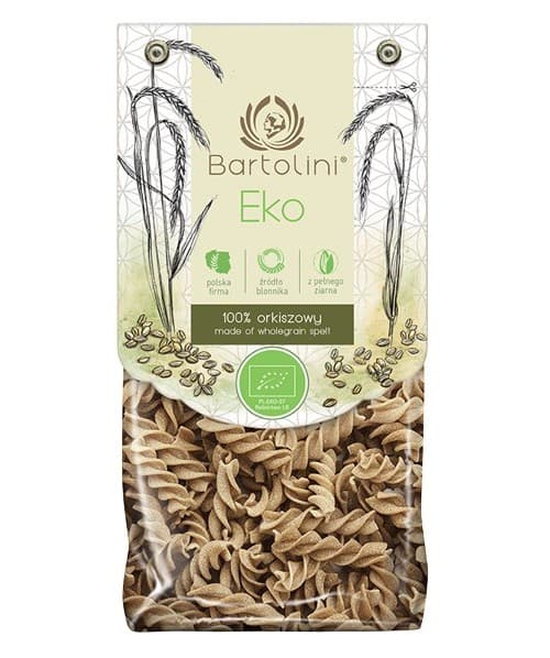 Bartolini Organic Whole Grain Spelt Pasta No. 2