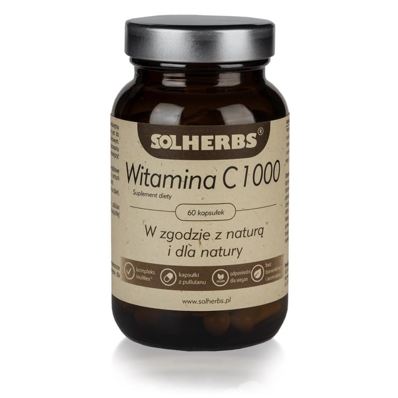SOLHERBS Vitamina C 1000 mg 60 cápsulas