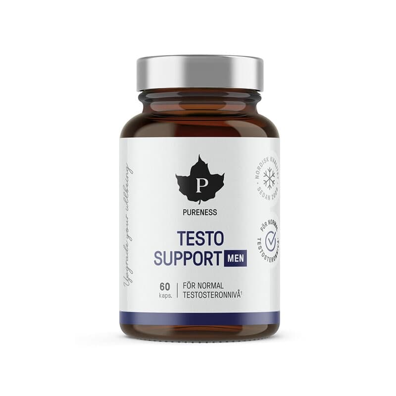 Testo Support Men 60 capsules – Pureness emballage