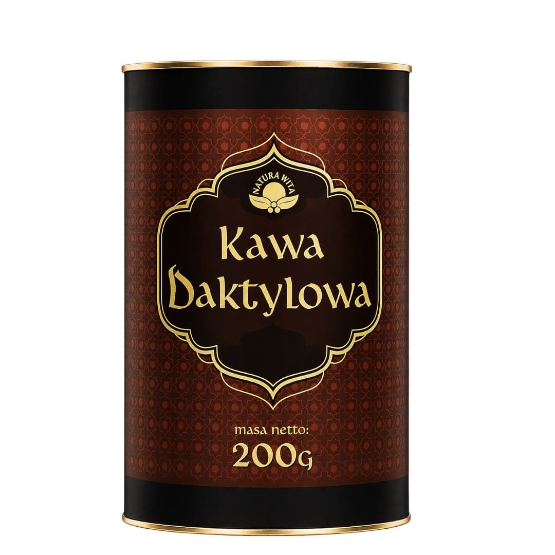 Natura-Wita Daktylkaffe 200g – Natura-Wita förpackning