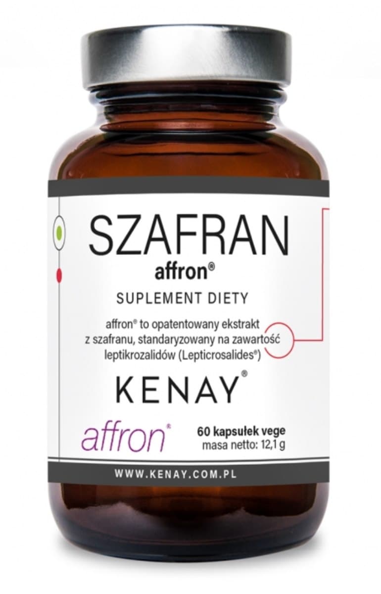 KENAY - Saffron Affron - 60 Caps – Kenay förpackning