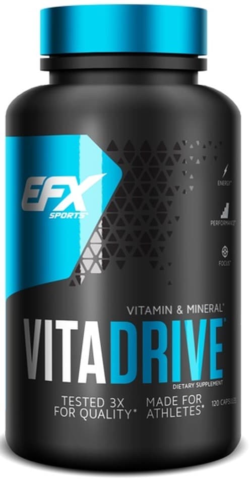 EFX Sports Vita Drive 120 kapsułek – EFX Sports opakowanie
