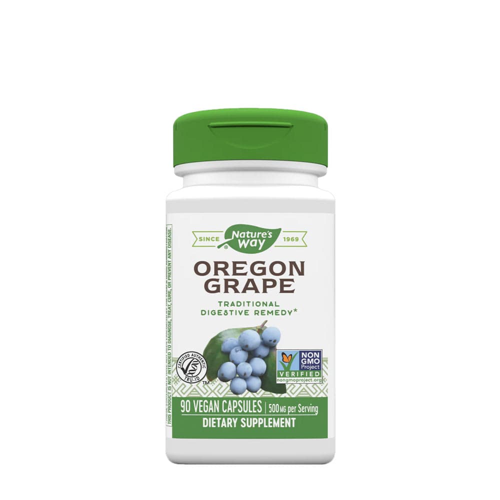 Nature's Way - Oregon Grape - 90 kapslar – Nature's Way förpackning