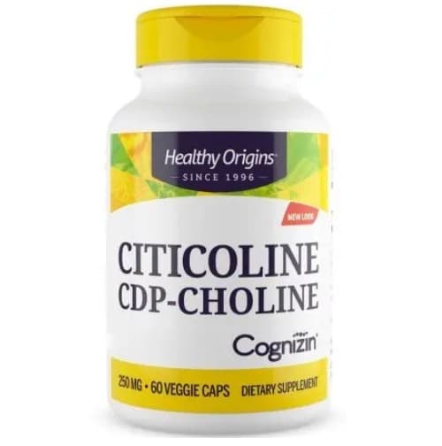 Healthy Origins - Cognizin Citicoline 250mg (60 capsules) – Healthy Origins packaging