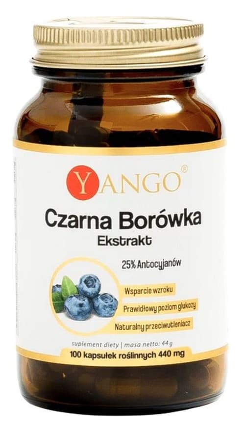 Yango Black Blueberry - 100 kapsler