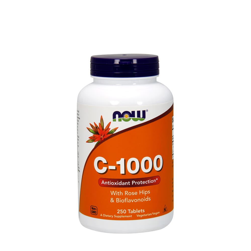 NOW Foods - Witamina C-1000 z 100 mg bioflawonoidów – NOW Foods packaging