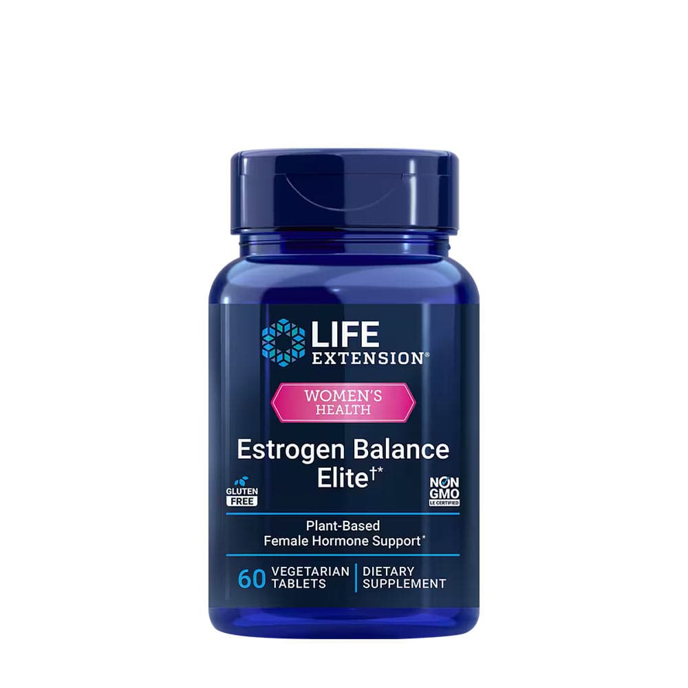 Life Extension - Estrogen Balance Elite - 60 tabletter – Life Extension förpackning