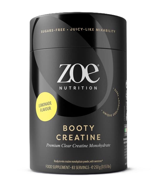 Zoe Nutrition - Booty Creatine 250g – Zoe Nutrition emballage