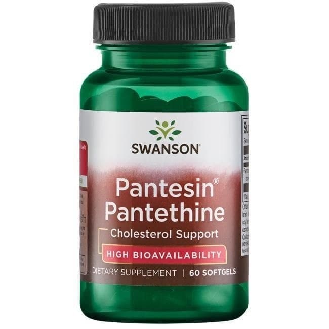 Swanson - Pantesin Pantethine 300mg - 60 miękkich kapsułek – Swanson packaging