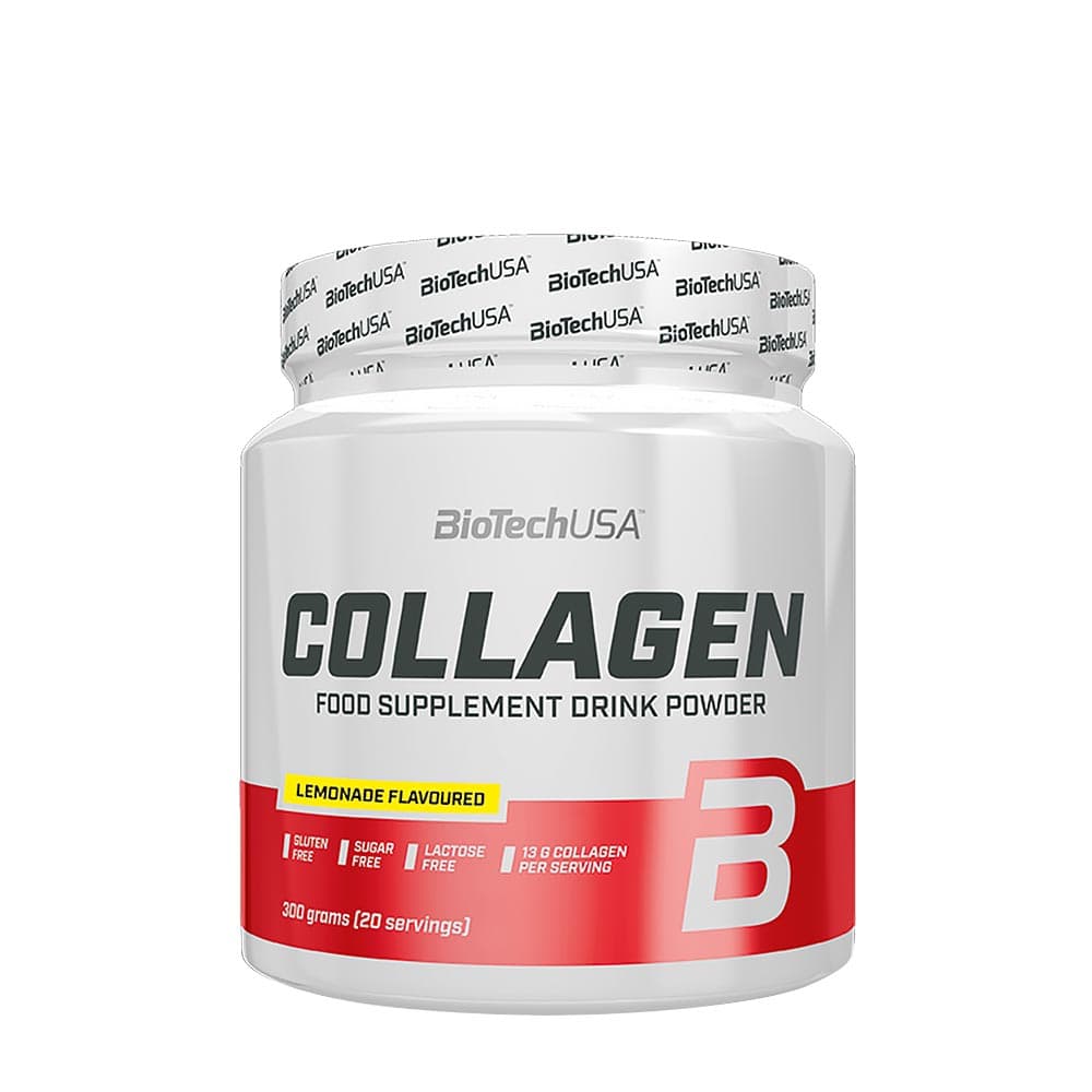 BioTechUSA Collagen Food Supplement Drink Powder 300 g powder – BioTechUSA packaging