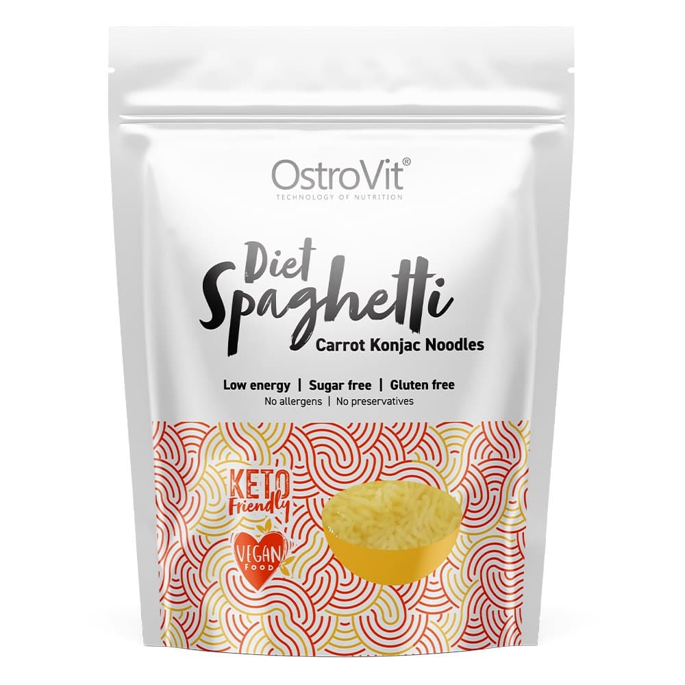 OstroVit Diet Spaghetti Morot Konjak Nudlar 400g – OstroVit packaging