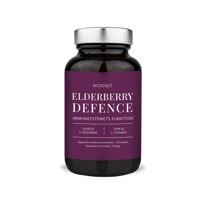 Elderberry Defence 60 Kapseln | Nordbo – Nordbo Verpackung