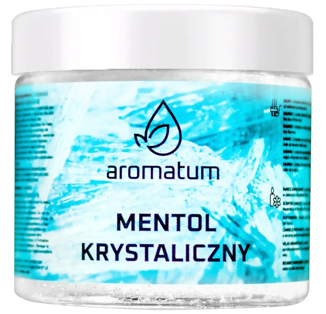 Aromatum Mentol kryształki do sauny i kąpieli 100 g | KBK GROUP
