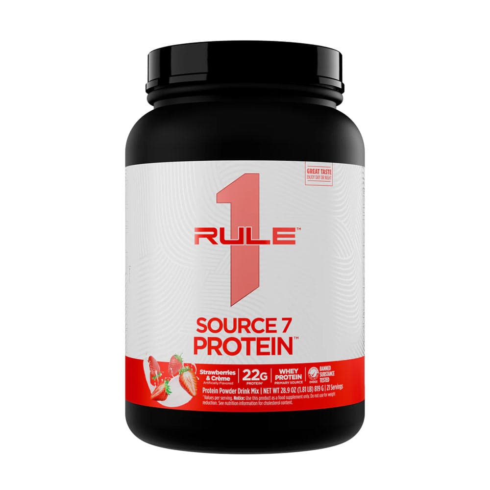 Rule One Source7 Protein – Rule One förpackning