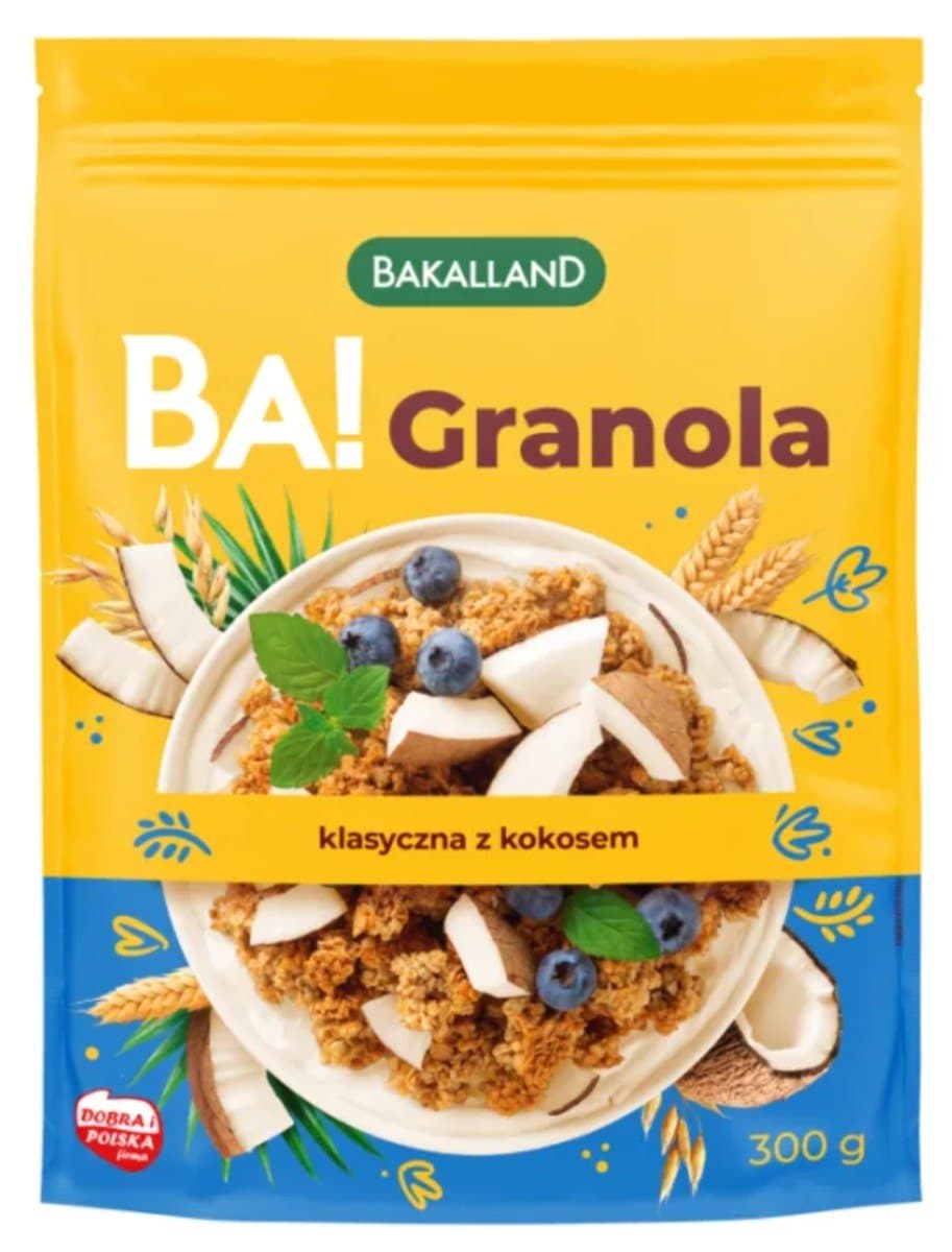 Bakalland - Ba! Granola - Płatki śniadaniowe