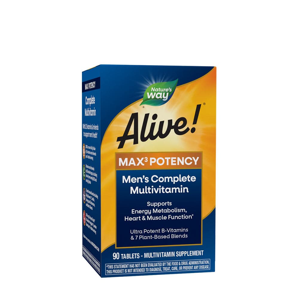 Nature's Way - Men'S Max3 Daily Multivitamin - 90 compresse – Nature's Way confezione