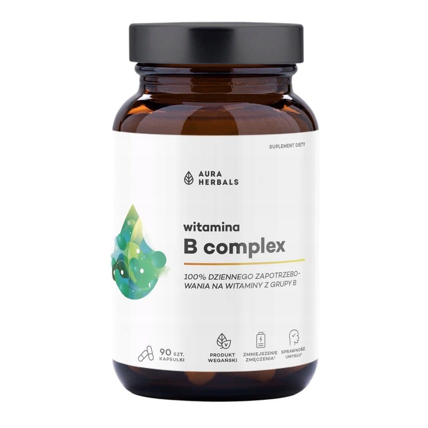Aura Herbals - Vitamin B Complex 60 kapslar