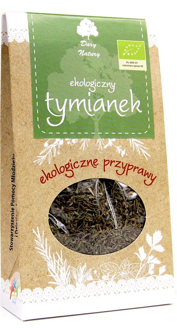 Dary Natury - Organic Thyme Tea – Dary Natury förpackning