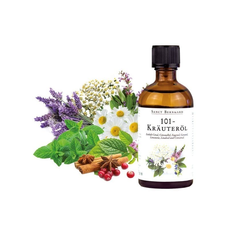 Kräuterhaus Sanct Bernhard - 101 Herb Oil - 100ml