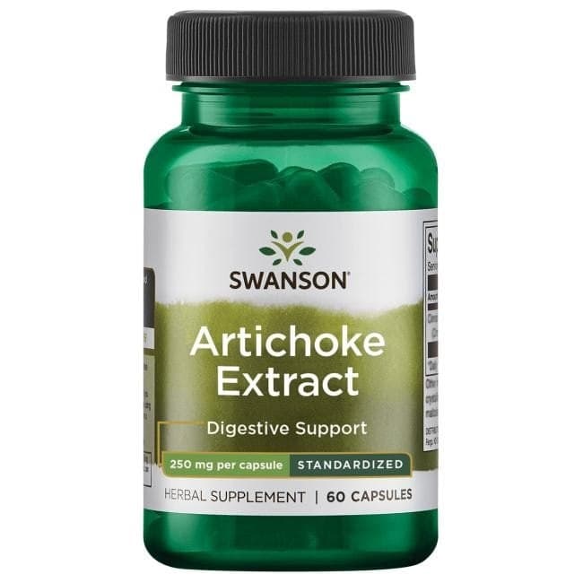 Swanson - Alcachofa, 250mg (60 cápsulas) – Swanson empaque