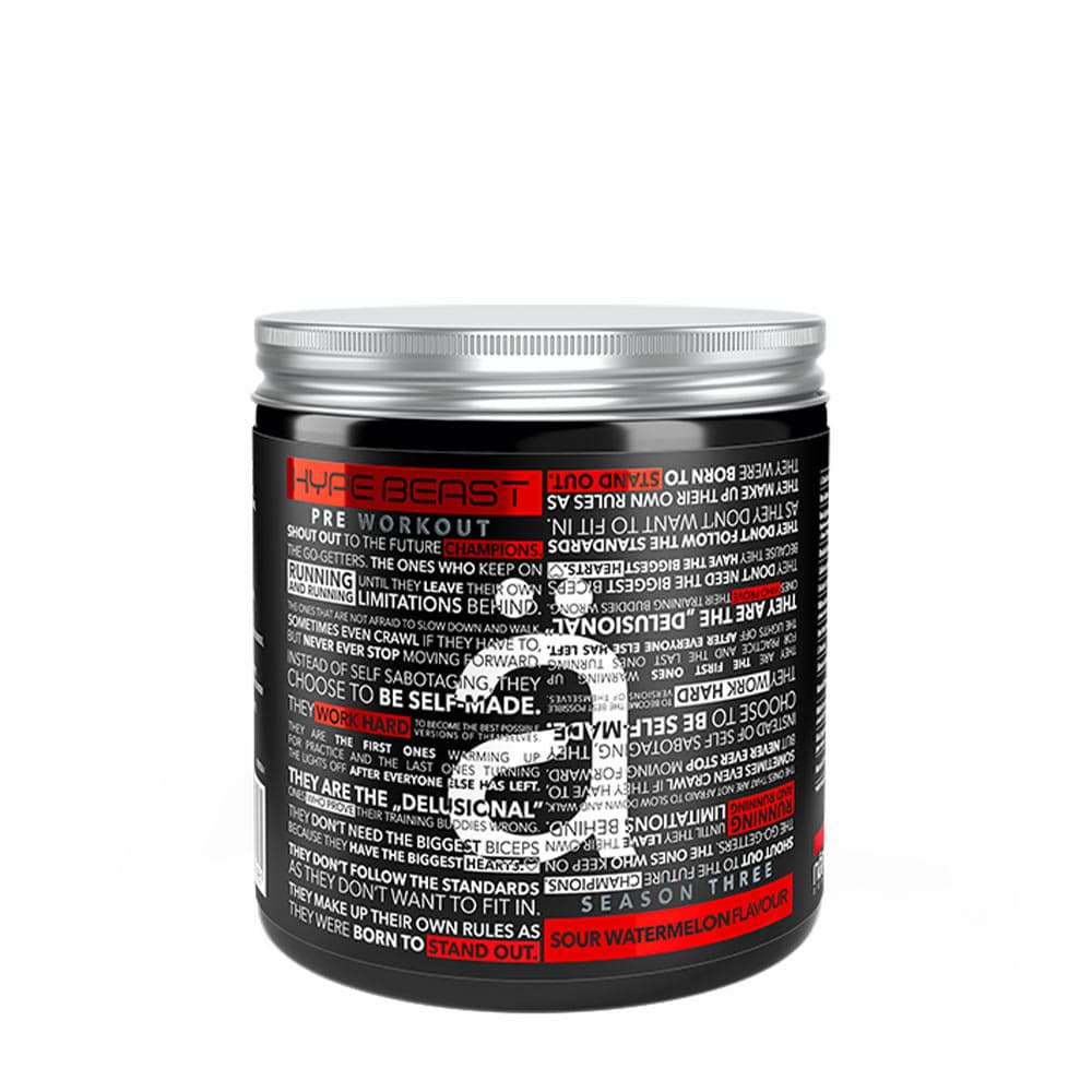 Nanosupps - Hype Beast Pre Workout – Nanosupps verpakking