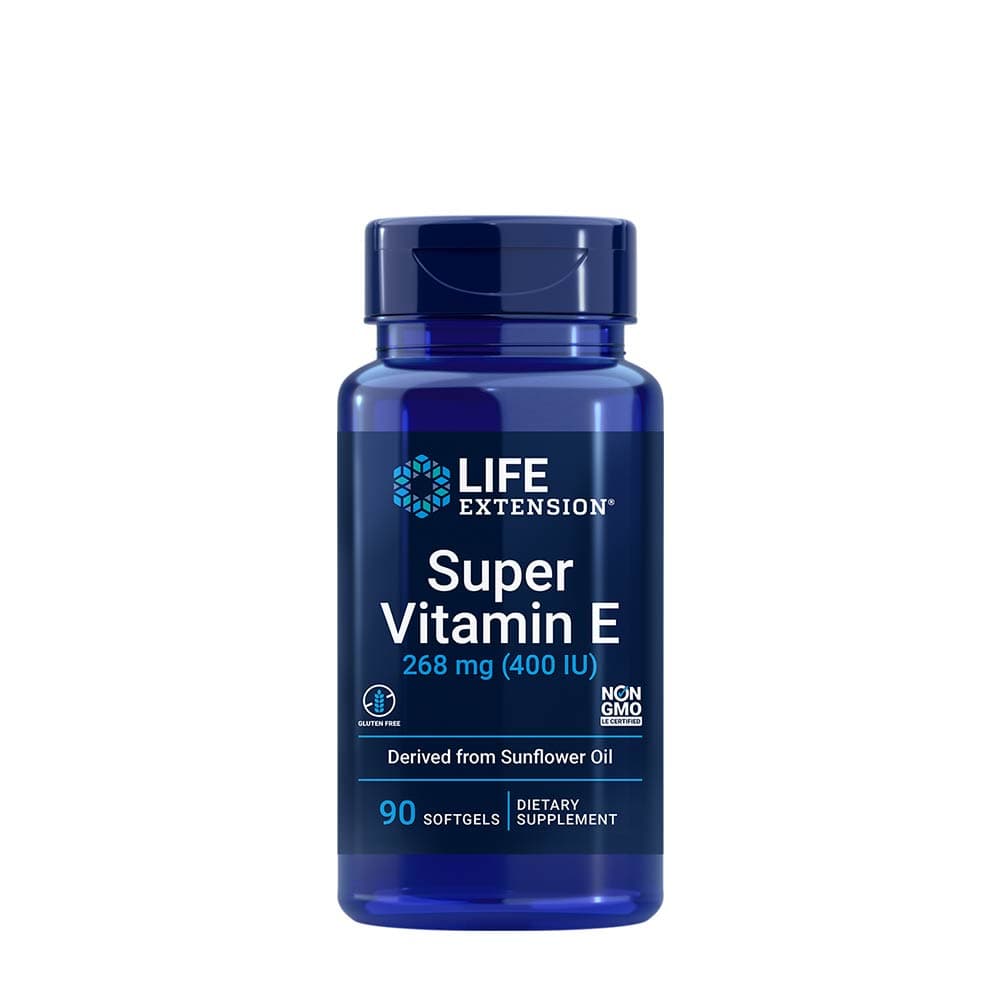 Life Extension Super Vitamin E 268 mg mjuka kapslar – Life Extension förpackning