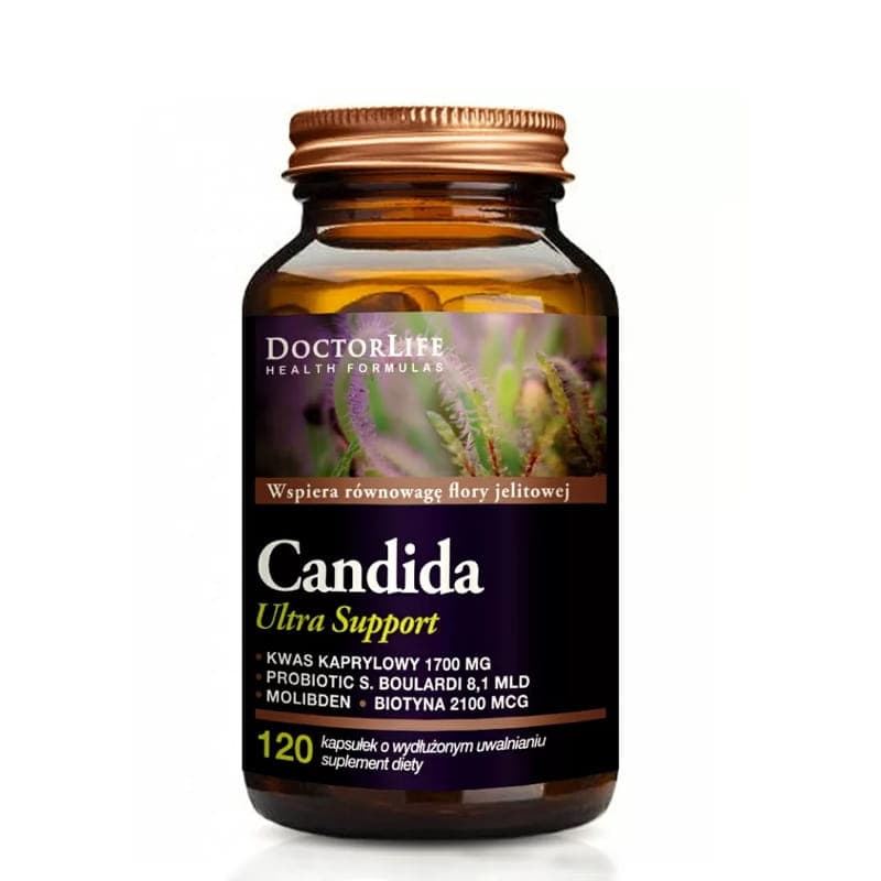 Doctor Life Candida Ultra Support 120 Kapseln