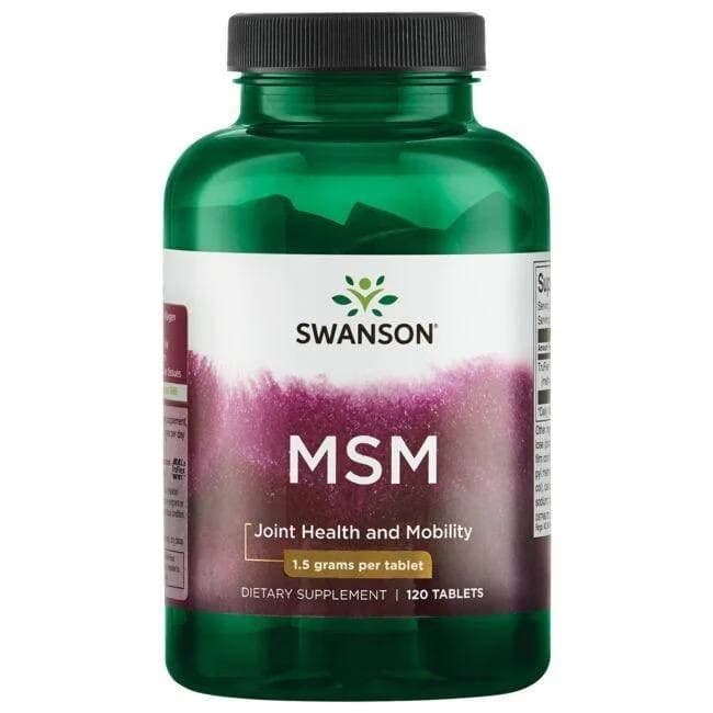 Swanson - MSM - 120 Tabletas – Swanson empaque