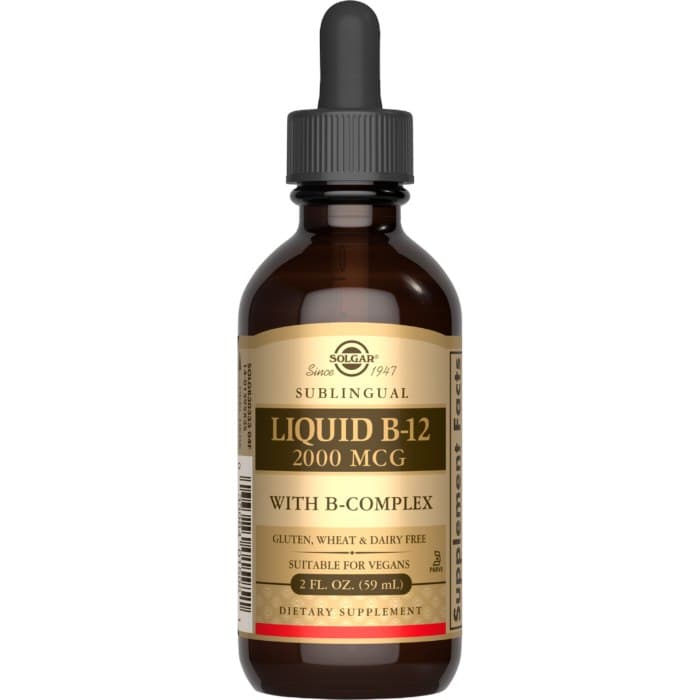 Solgar Liquid B-12 With B-Complex 59ml – Solgar packaging
