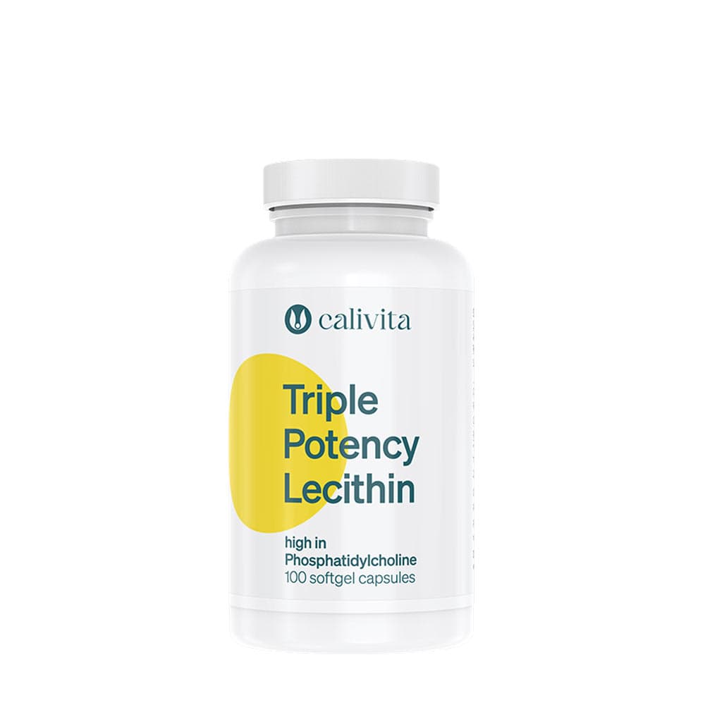 CaliVita Triple Potency Lecithin - 100 capsules molles – CaliVita packaging