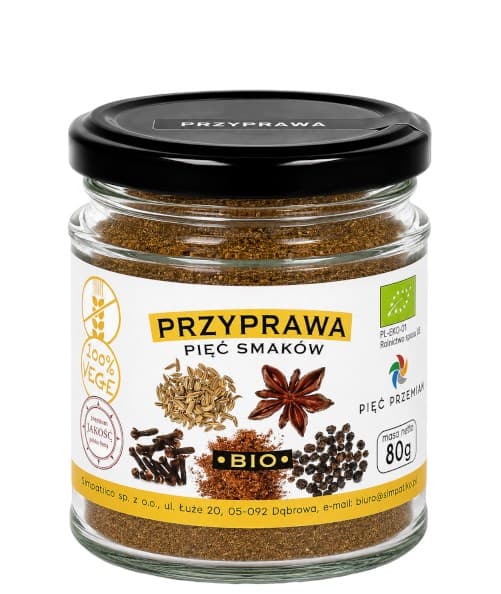 Simpatiko - Five Flavors Spice - 80g – Simpatiko packaging