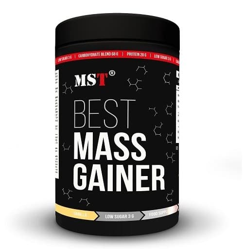 MST - Mass Gainer – emballage