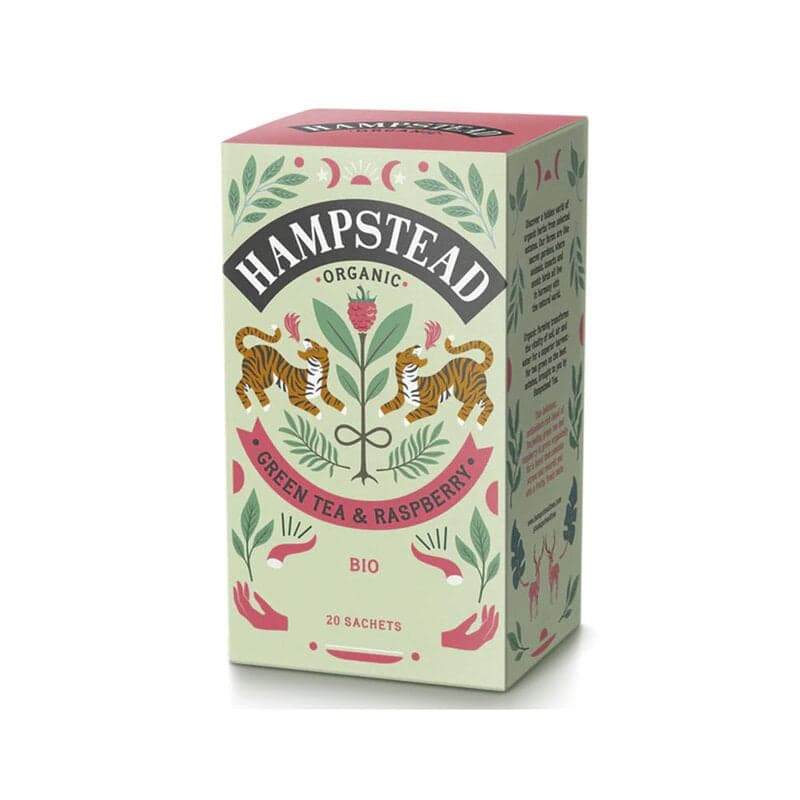 Zielona herbata i malina (20) 40G