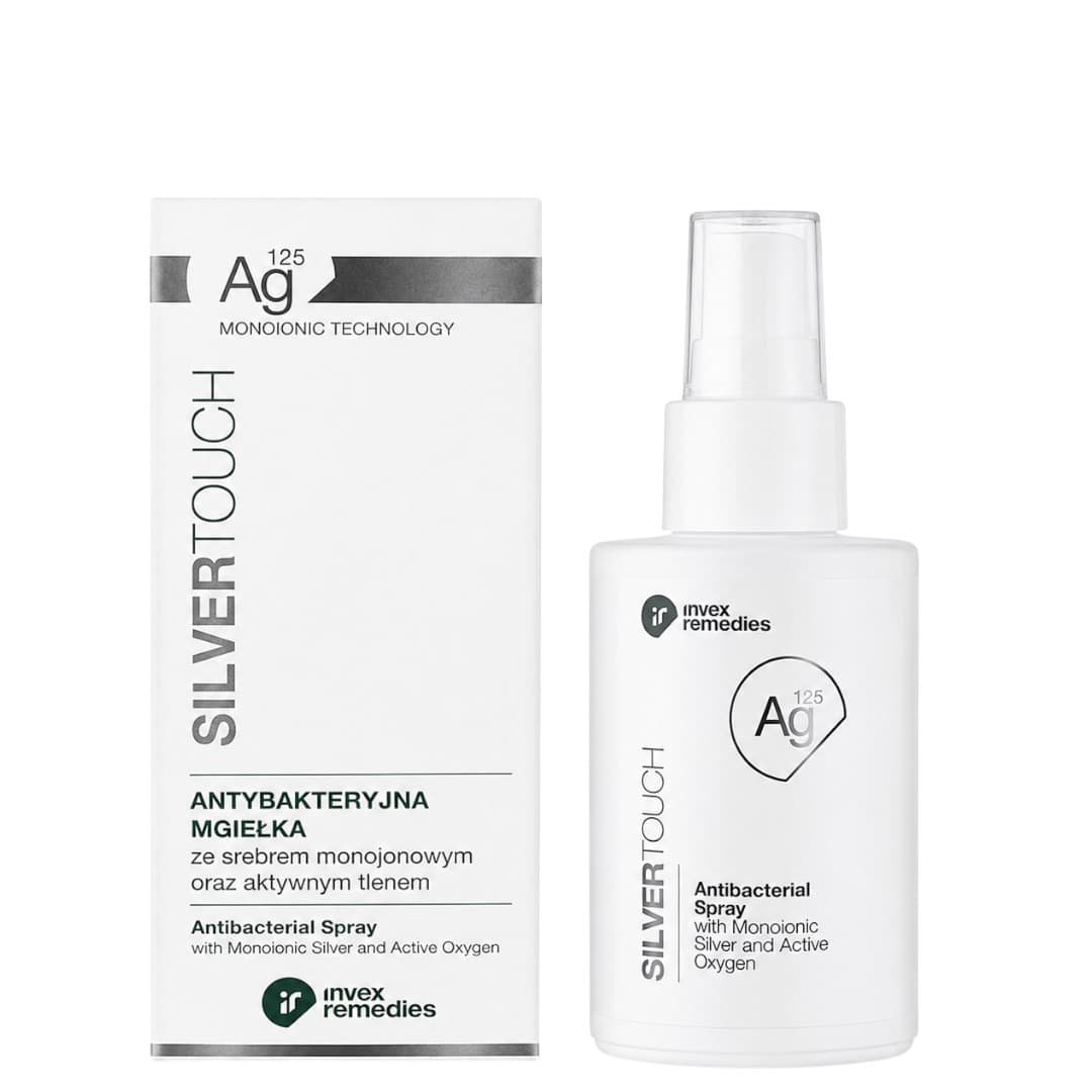 Antybakteryjna mgiełka ze srebrem monojonowym i aktywnym tlenem Ag125 100ml INVEX REMEDIES – INVEX REMEDIES packaging