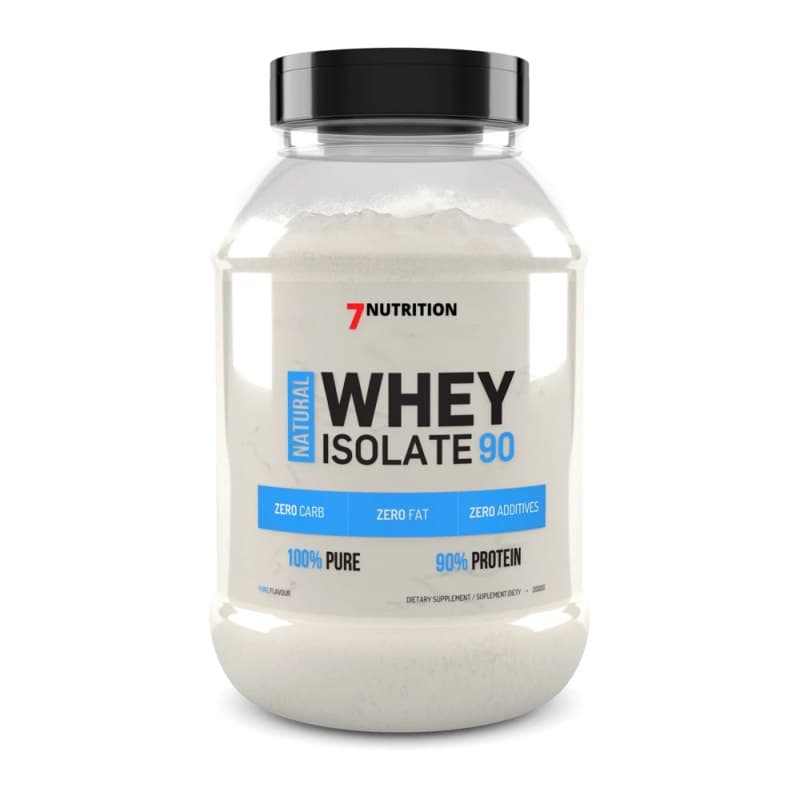 7 Nutrition - Natural WPI Whey Isolate – 7 Nutrition packaging