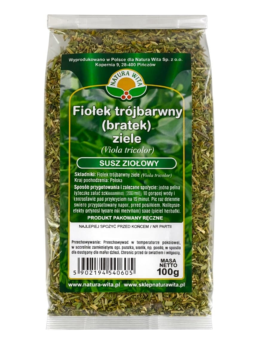 Natura-Wita - Violet Herb - 100g – Natura-Wita förpackning