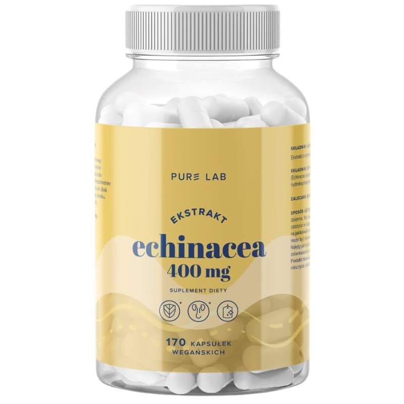 Pure Lab - Echinacea Extract - 170 Caps – Pure Lab förpackning